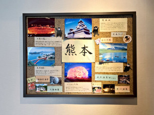 ■観光案内：ロビーでは熊本の観光案内やパンフレットをご用意しております。不明点はスタッフまでお気軽にお問合せ下さい。