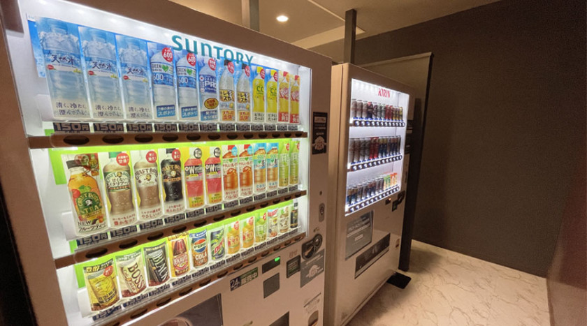 自動販売機コーナー
