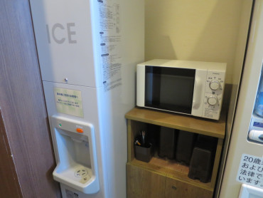 製氷機と電子レンジ(１階のみ)