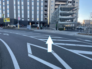 国道294号線沿いからお越しの場合